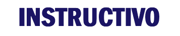INSTRUCTIVO 